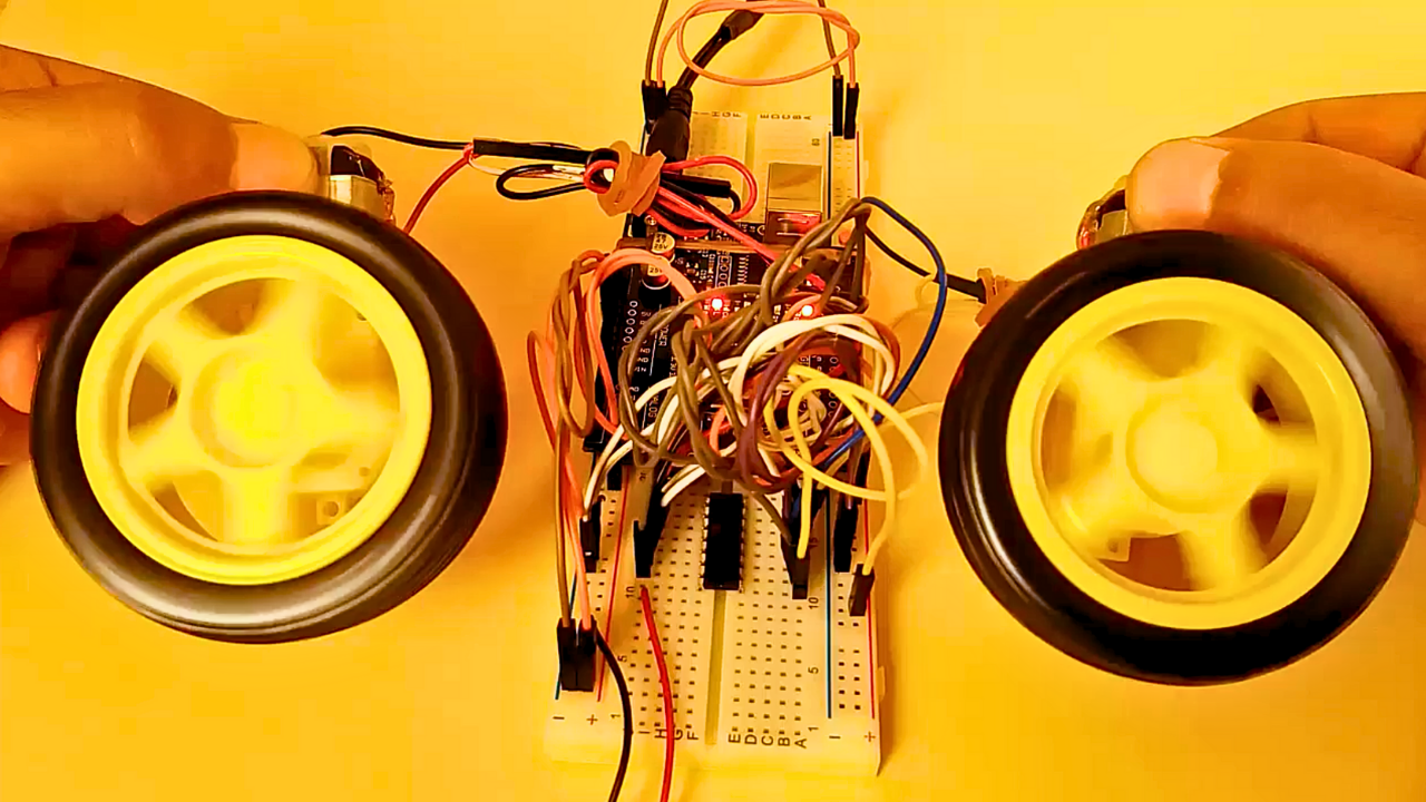 Arduino: How to Control Dual DC Motors with L293D IC Motor Driver