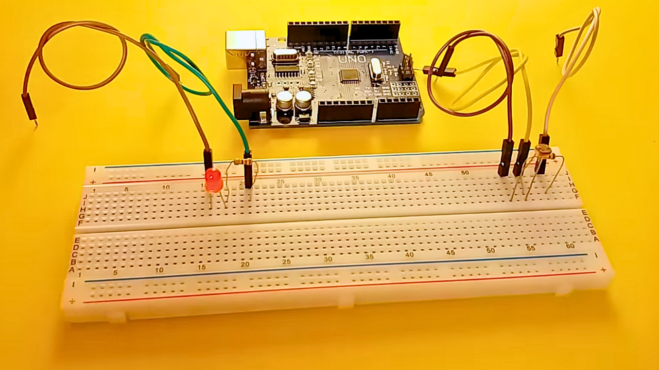 Arduino – LDR With LED | Automatic Light Detection System