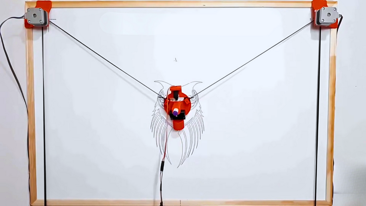 Make Arduino XY Plotter Drawing Robot (Polargraph)